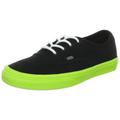 Vans Authentic Lite VOYA6XE, Unisex - Erwachsene Klassische Sneakers, Schwarz ((Pop) Black/neon Yellow), EU 47 (US 13)