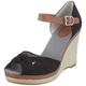 Tommy Hilfiger Capri 9 FW56813776, Damen Fashion-Sandalen, Schwarz (Black 990), EU 36