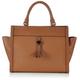 Tommy Hilfiger Clara E/W Tote BW56924315 Damen Shopper 36x28x15 cm (B x H x T), Braun (Summer Cognac 929)