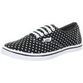 Vans Authentic Lo Pro VQES6B5, Unisex - Erwachsene Klassische Sneakers, Schwarz ((Polka Dot) Black/True White), EU 36 (US 4.5)