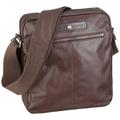 Tommy Hilfiger Oakes Reporter BM86913084, Herren Umhängetaschen, Braun (Dark Brown 201), 25x31x7 cm (B x H x T)