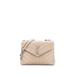 Saint Laurent Leather Shoulder Bag: Tan Bags