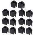 Milisten 7 Pairs Glass Clip Cart Accessories Cart Windshield Retaining Clips Golfs Cart Fastener Clips Auto Accessories for Cars Golfs Cart Windshield Clamps Golf Cart Plastic Glass Card