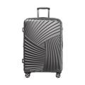 PASPRT Carry On Luggage Expandable Luggage Hard Case Luggage Double Zipper Suitcase Aluminum Trolley Luggage Portable Carry-on Luggage (Red 29 in)