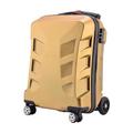 PASPRT Carry On Luggage Skateboard Trolley Luggage 21-inch Creative Luggage Suitcases Waterproof Luggage Suitcase Lightweight Suitcase Unisex (Green)