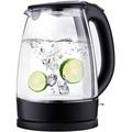 Kettles,Glass Kettle, 1.7L Temperature Control Kettle with Bue Led Light, Warm Keep Cordless Water Boiler, Auto Off, 100% Bpa Free Water Kettle for Coffee, Tea vision