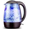 Kettles, Glass Electric Kettle,Eco Water Kettle with Illuminated Led, Bpa Free Cordless Water Boiler with Stainless Steel Inner Lid & Bottom,Fast Boil Auto-Off & Boil-Dry Protection,1.7L 1800W vision