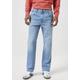 Gerade Jeans WRANGLER "Texas" Gr. 36, Länge 32, blau (clevr) Herren Jeans Regular Fit