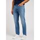 Straight-Jeans LEE "Brooklyn" Gr. 36, Länge 34, blau (williamsburg) Herren Jeans Straight Fit