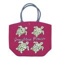 Simply Southern Embroidered Sequin Tote, Pink