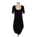 Tart Cocktail Dress - Bodycon: Black Solid Dresses - Women's Size Small