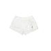 Adidas Athletic Shorts: White Activewear - Women's Size Medium