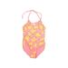 Cat & Jack One Piece Swimsuit: Pink Sporting & Activewear - Kids Girl's Size 7