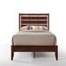 Red Barrel Studio® Queen Panel Bed Wood in Brown | 50 H x 64 W x 84 D in | Wayfair EC3137220F56427AB3FE8D0782CA988F