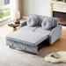 Red Barrel Studio® Moretown Platform Bed Upholstered/Polyester in Gray | 31.5 H x 54.7 W x 36.2 D in | Wayfair 48086F9E75AC4D7492A23FA15ABD0B5F