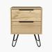 George Oliver Zader Nightstand Wood in Brown | 22.44 H x 17.71 W x 13.7 D in | Wayfair 527ADB7C2F1941EE98BC9E1F9B55E648