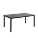 Wade Logan® Burdelle Aluminum Outdoor Dining Table Metal in Black | 29.5 H x 64 W x 38 D in | Wayfair 687DBCAC8D454798B23007E9F9CE5760