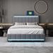 Ivy Bronx Laiqah Platform Storage Bed Upholstered/Linen in Gray | 44.5 H x 56.7 W x 78 D in | Wayfair 951F3C86EB3A4ACEBA0947B91C34DF5C