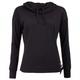 super.natural - Women's Funnel Hoody Gr 42 - XL schwarz