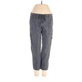 Ann Taylor LOFT Cargo Pants - Low Rise: Gray Bottoms - Women's Size 4 Petite
