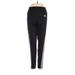 Adidas Track Pants - Mid/Reg Rise: Black Activewear - Women's Size Small