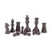 Matfer Bourgeat 380222 Chess Game Pieces Chocolate Mold w/ 16 Sections - Polycarbonate, Transparent