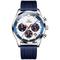 2024 Neue Olevs Marke Herren Uhren Chronograph Kalender 24-Stunden-Anzeige Quarz Uhr Drei Augen Sechs Hände Wasserfest Sport Herren Armbanduhr