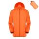 Herren UPF 50 UV-Sonnenschutz Reißverschluss Hoodie Langarm Angeln Laufen Wanderjacke Sommer Outdoor Packable Atmungsaktive Jacke SBS Reißverschluss Camping Klettern Gelb Fuchsia Pink Grün Blau