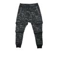 Men's Sweatpants Joggers Trousers Drawstring Elastic Waist Zipper Pocket Plain Camouflage Comfort Soft Casual Daily Holiday Sports Fashion Black Camouflage Gray