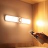 Smart Rechargeable Human Body Induction Lamp Bedroom Simple Bedside Lamp Human Body Induction Aisle Light Remote Control Led Night Light