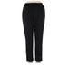 Woman Within Casual Pants - Mid/Reg Rise: Black Bottoms - Women's Size 18
