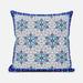 20 x 20 in. Medallion Broadcloth Indoor & Outdoor Zippered Pillow - Multi Color
