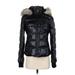 Steve Madden Jacket: Short Black Print Jackets & Outerwear - Women's Size Small