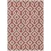 Addison Rugs Chantille ACN621 Burgundy 8 x 10 Indoor Outdoor Area Rug Easy Clean Machine Washable Non Shedding Bedroom Living Room Dining Room Kitchen Patio Rug