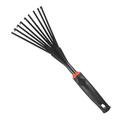 Garden Leaf Rake Lawn Rake Rake Steel Leaf Rake Leaves Lawn Trash Pick- for Gardening Lawn Maintenance