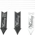 Emblems Built God Tough The Wedding Guest Signs for Wedding Wedding Decor Outdoor Courtyard Lawn Props Wedding Wedding Street Signs Indicating Street Signs Insert Decoration Wedding Decorate Pp