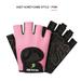 Non Slip Men Half Finger Gloves Fingerless Texting Typing Motorcycle Driving Man