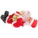 Christmas Decorations Toys Plushie Music Toy Santa Claus Toy Buttocks Elderly Gift Bag Delicate Toy Red Flannel Pvc Child