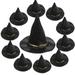 10 Pcs Has Disfraces De Halloween Para NiÃ±as Trajes Para Halloween Para Hombres Witch Hat Headpiece Hat for Mini House Doll Tiny Witch Hats for Crafts Hat Miniature Plastic