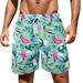 YUHAOTIN Summer Shorts for Men 2024 Mens Skin Lace up Pocket Hot Spring Holiday Beach Beach Pants Swimming Trunks Shorts Padded Mens Bike Shorts Mens Bike Shorts with Padding