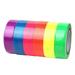 6 Rolls Trajes Para Halloween Hombres The Christmas Party Tape Fluorescence
