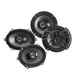 2x Soundstream AF.573 5x7 350W + 2x AF.653 300W Max 6.5 3-Way Speakers Bundle