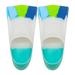 YOBOLK Swim Fins Sports & Outdoors Children And Adults Swimming With Fins Free Diving Short Silicone Fins Diving Training Snorkeling Equipment Clearance