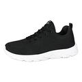 Lace Up Men Casual Shoes Breathable Lightweight Male Walking Shoes Soft Non-slip Men s Casual Sneakers Outdoor Tennis 2023 New Black White 41