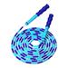 Beaded Jump Ropes for Fitness - Fun and Vintage Style Workout With ExerciseFor adult Children - blue