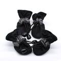 Anti-Slip Pet Boots Dog Waterproof Rain Shoes Protective Rain Booties Socks 4x