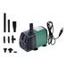 Submersible Pump Sinking Pond Pumps Outdoor Water Fish Tank Fountain Rubber Copper