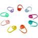 100Pcs Knitting Plastic Safety Pins Mix Color Craft Crochet Locking Stitch Needle Clip Markers Holder Knitting Markers Crochet Clips Bulk Stitch Markers Locking Stitch Knitting Place Markers