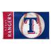 WinCraft Texas Rangers 3' x 5' Baseball Deluxe Single-Sided Flag