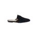 Splendid Mule/Clog: Black Solid Shoes - Women's Size 8 - Almond Toe